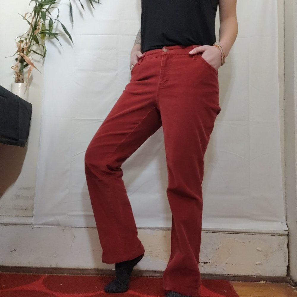 Red Corduroy Pants
